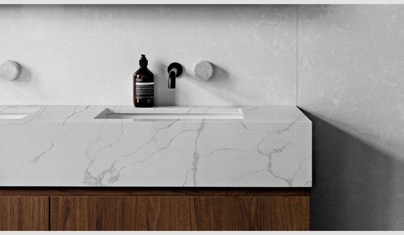  5034 Starry Calacatta White Quartz 