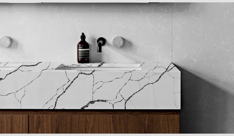 5009 Clover Calacatta Quartz Monet Factory Price