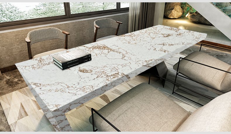 5050 Calcatta Borghini Quartz Faux Gold Texture New Style