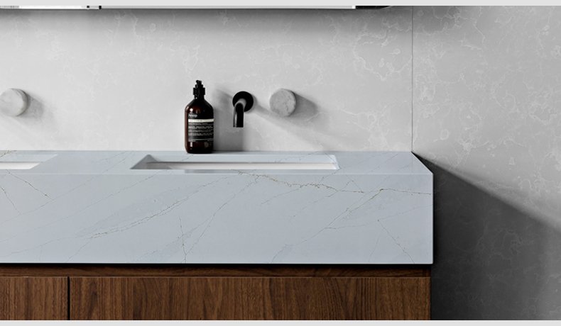 5001 Calacatta Ethereal Quartz New Design Kool Countertops