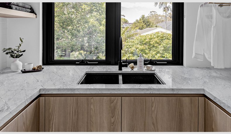 6010 Ice Ash Concrete Quartz Babylon Gray Industrial looking