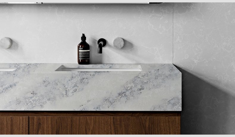 6019 Concrete Raniy Fresh Quartz Manufacturer 
